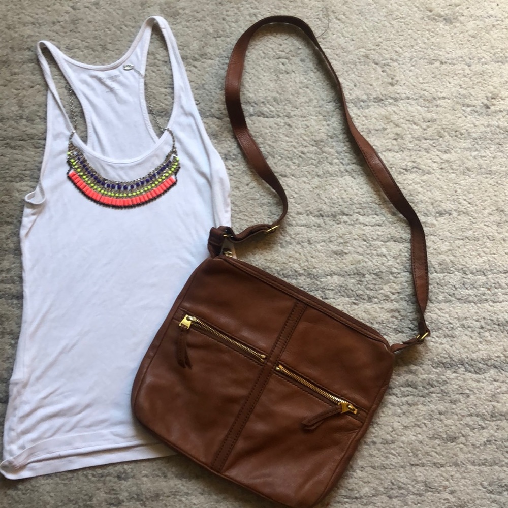 FOSSIL Erin leather crossbody